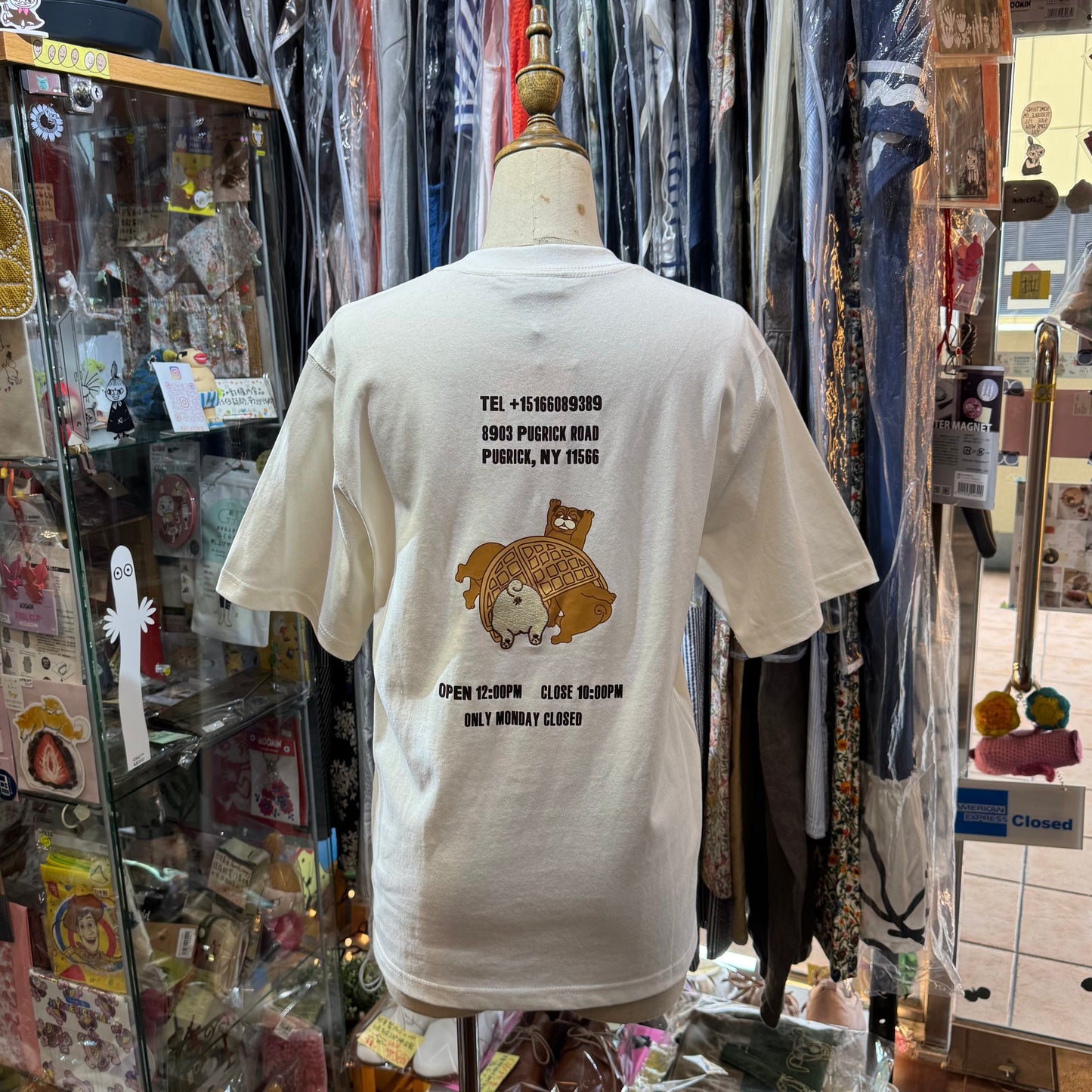 Humarous Waffle T-shirt, 2 Colors