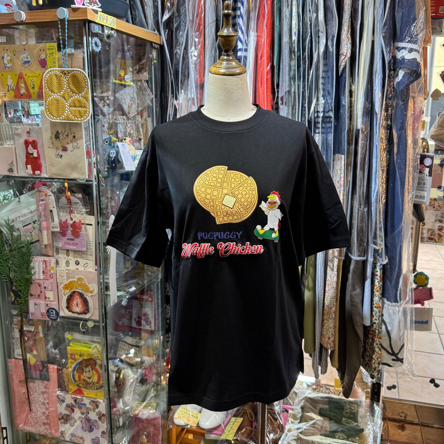 Humarous Waffle T-shirt, 2 Colors