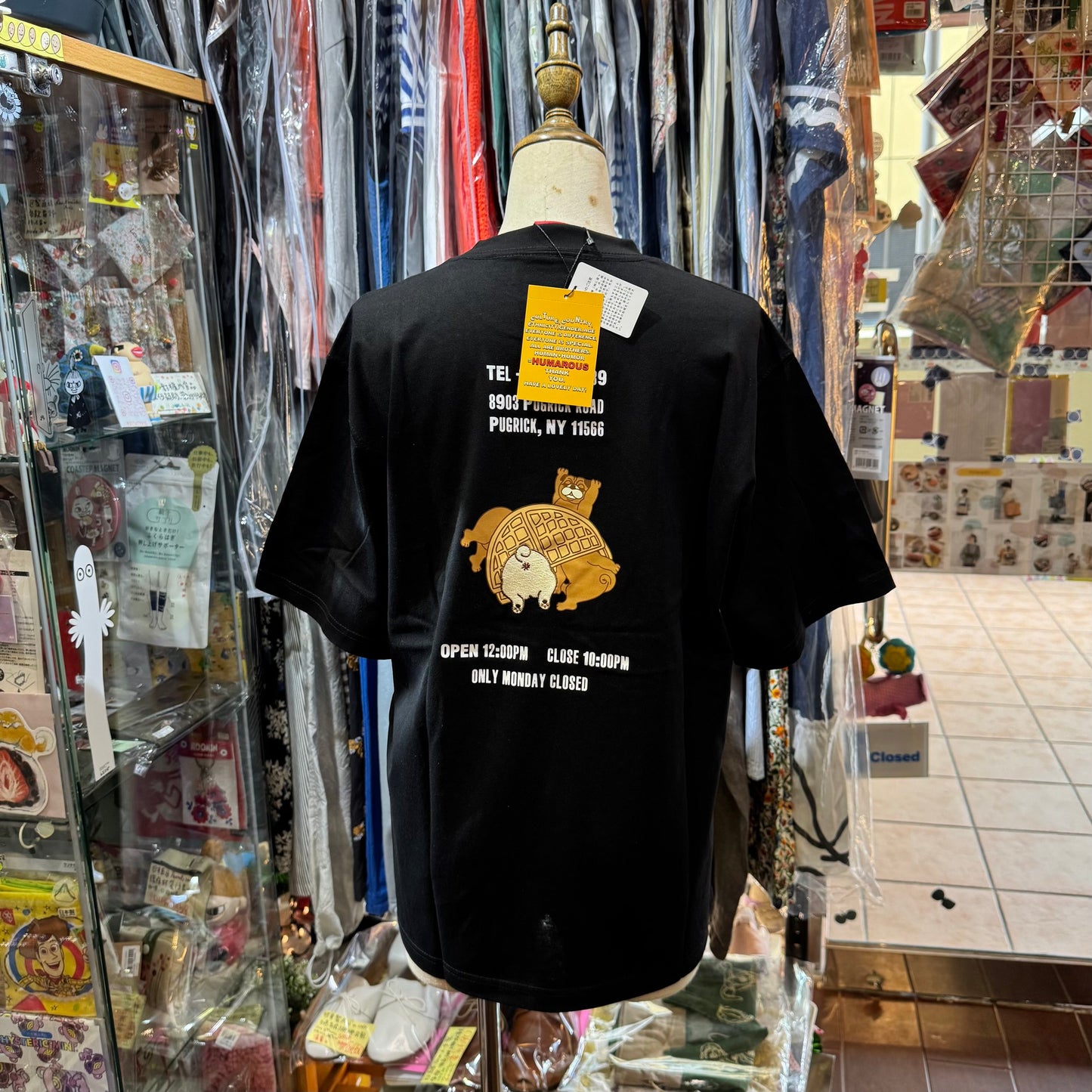Humarous Waffle T-shirt, 2 Colors