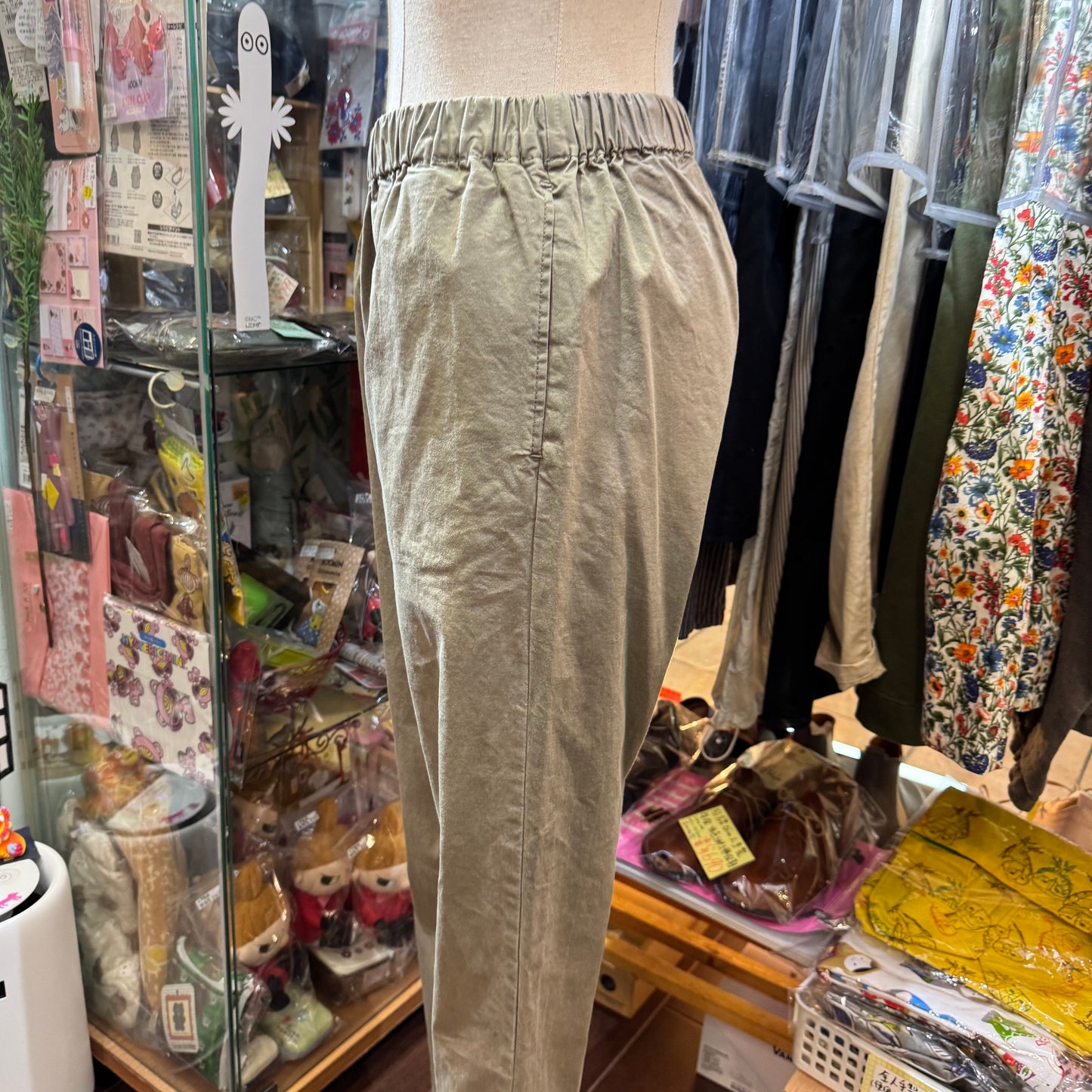 Sale- Diaries Charcoal Slim-cut Pants, made in Japan