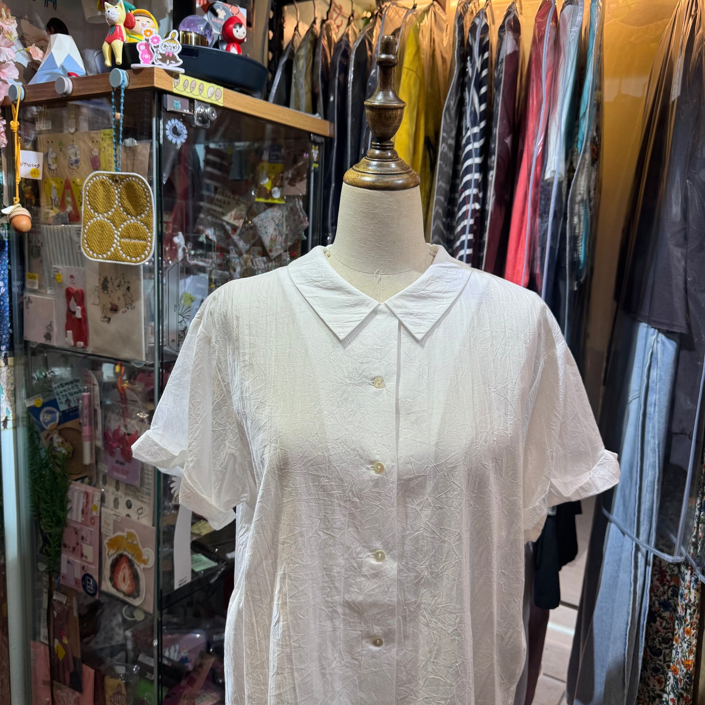 Mizuiro Ind White Shirt, made in Japan