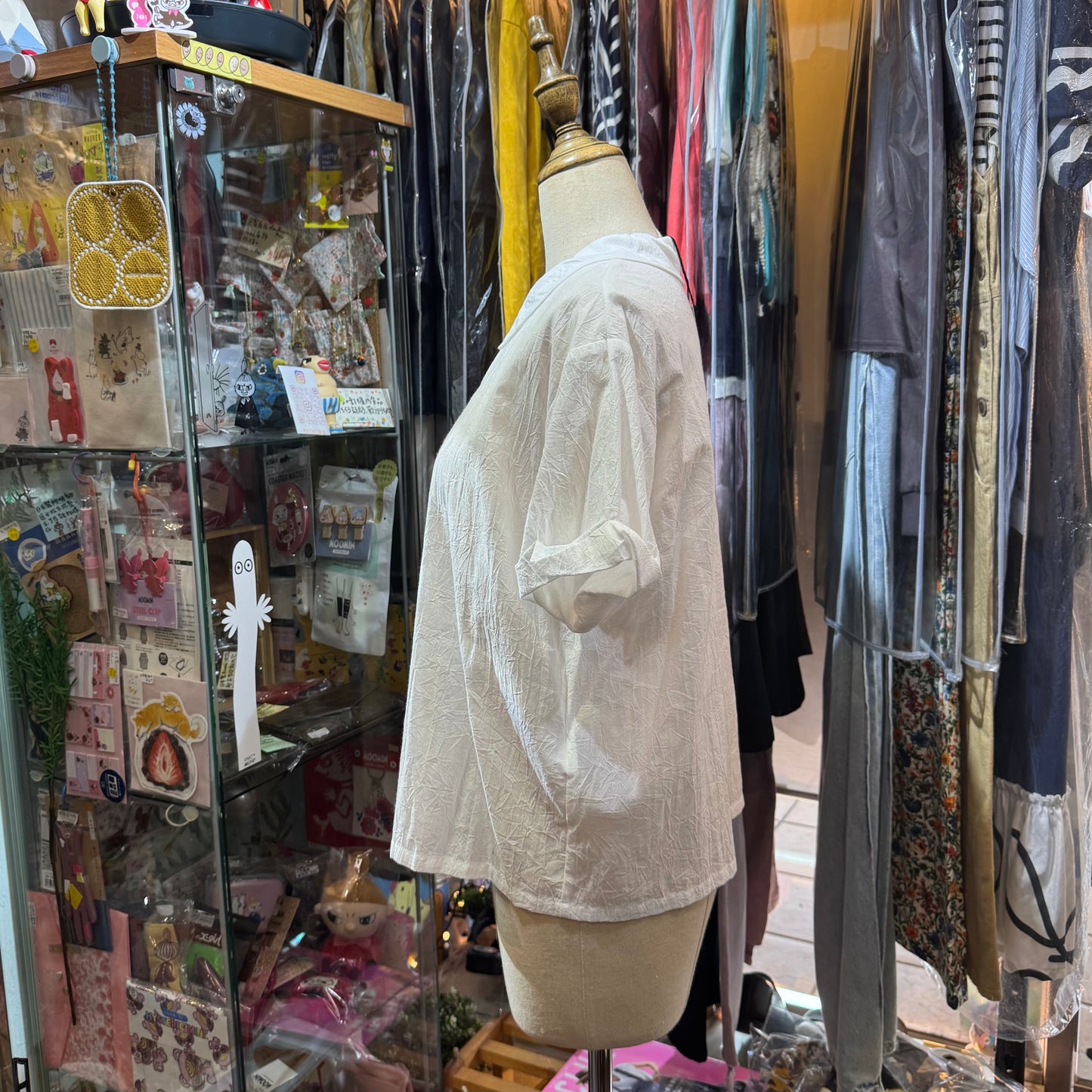 Mizuiro Ind White Shirt, made in Japan