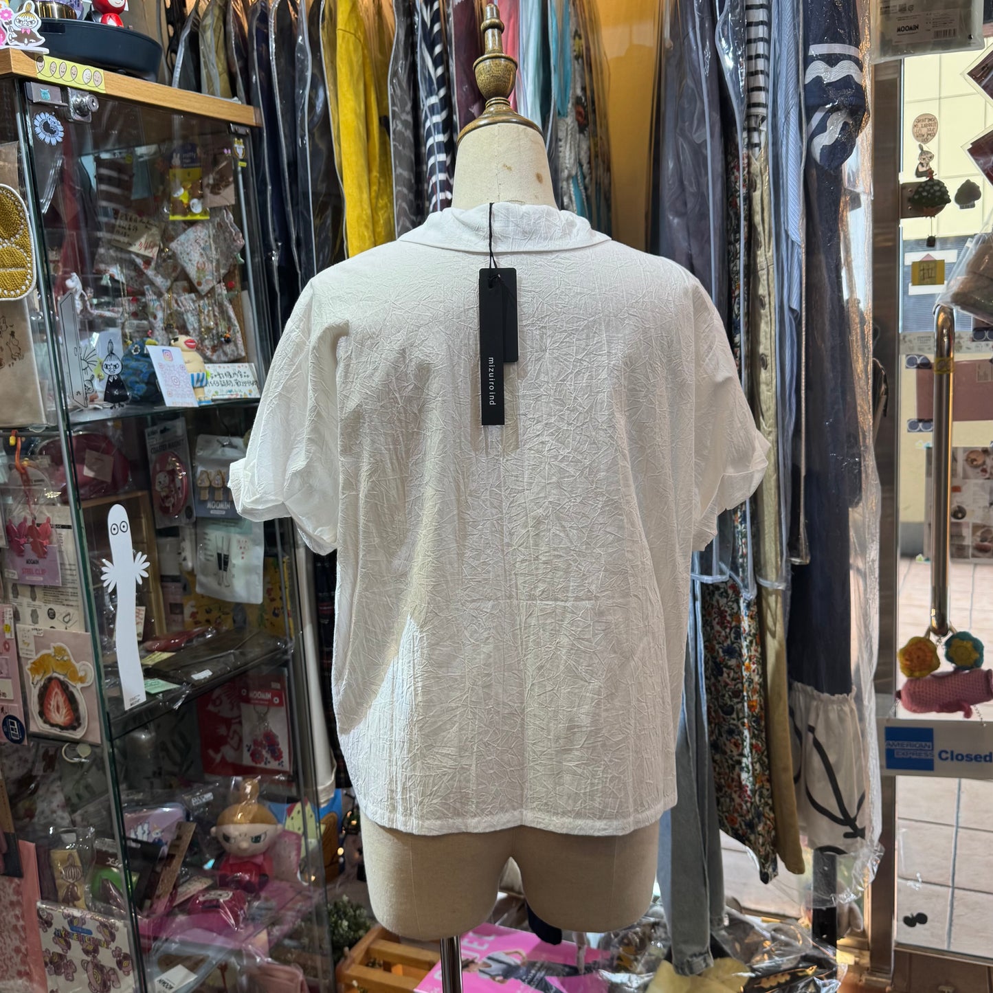 Mizuiro Ind White Shirt, made in Japan
