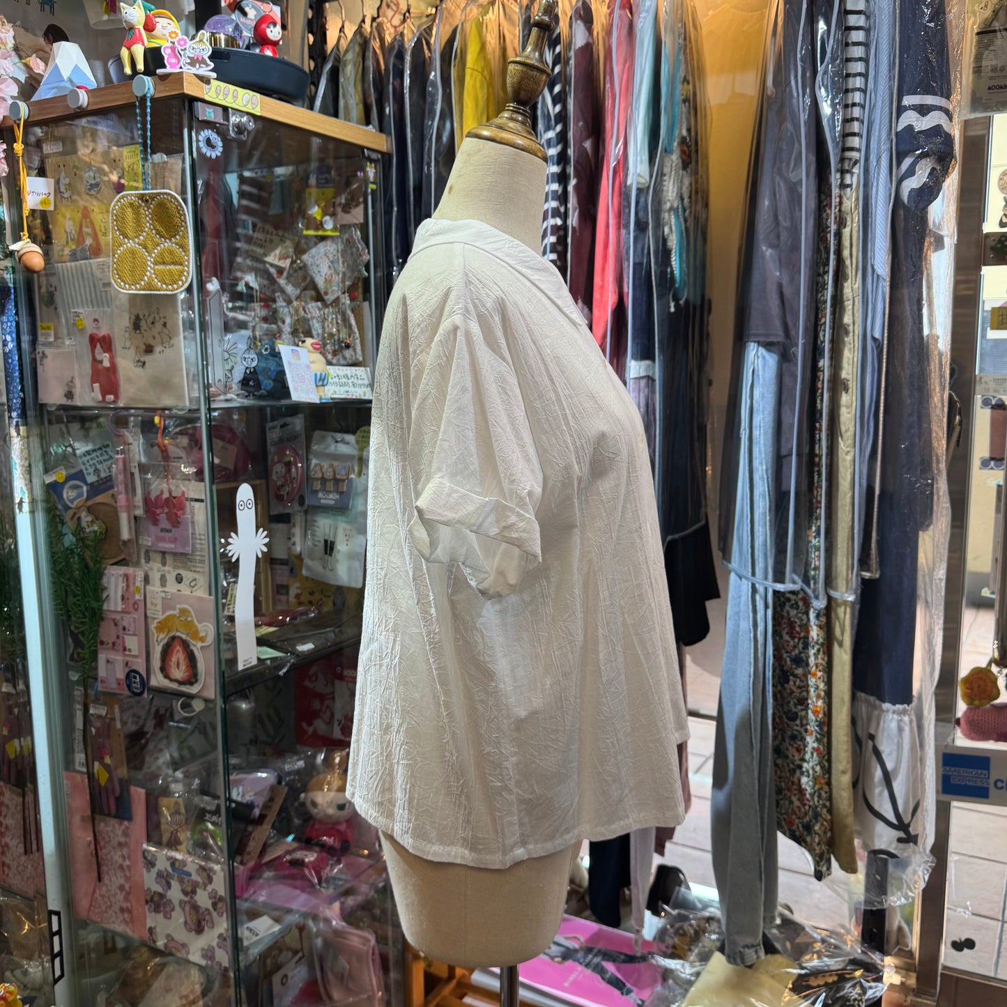 Mizuiro Ind White Shirt, made in Japan