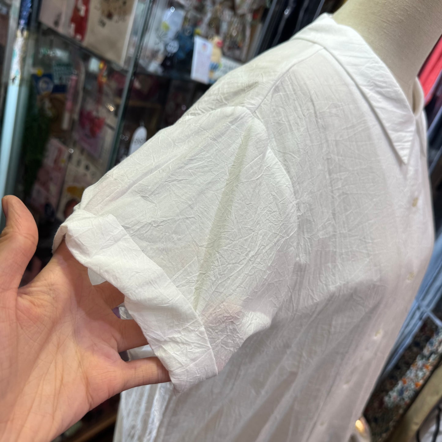 Mizuiro Ind White Shirt, made in Japan