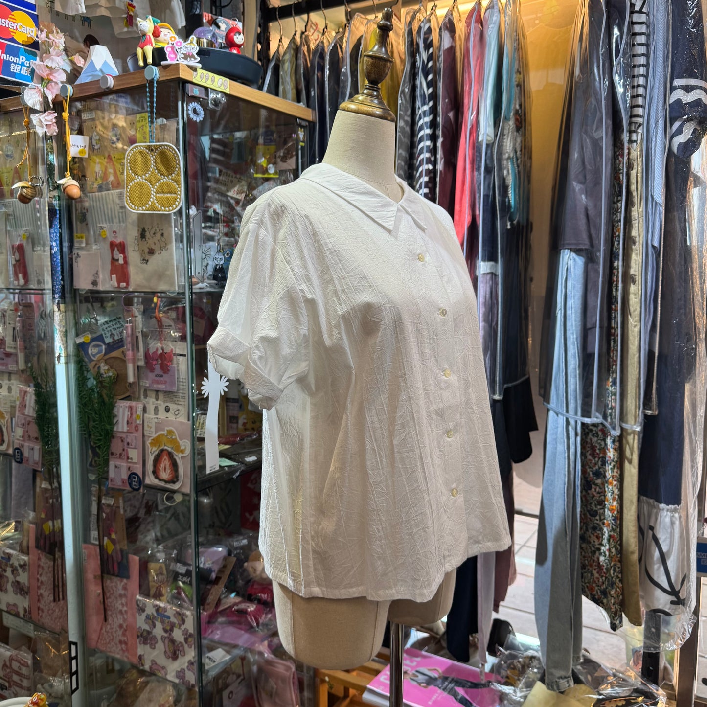 Mizuiro Ind White Shirt, made in Japan