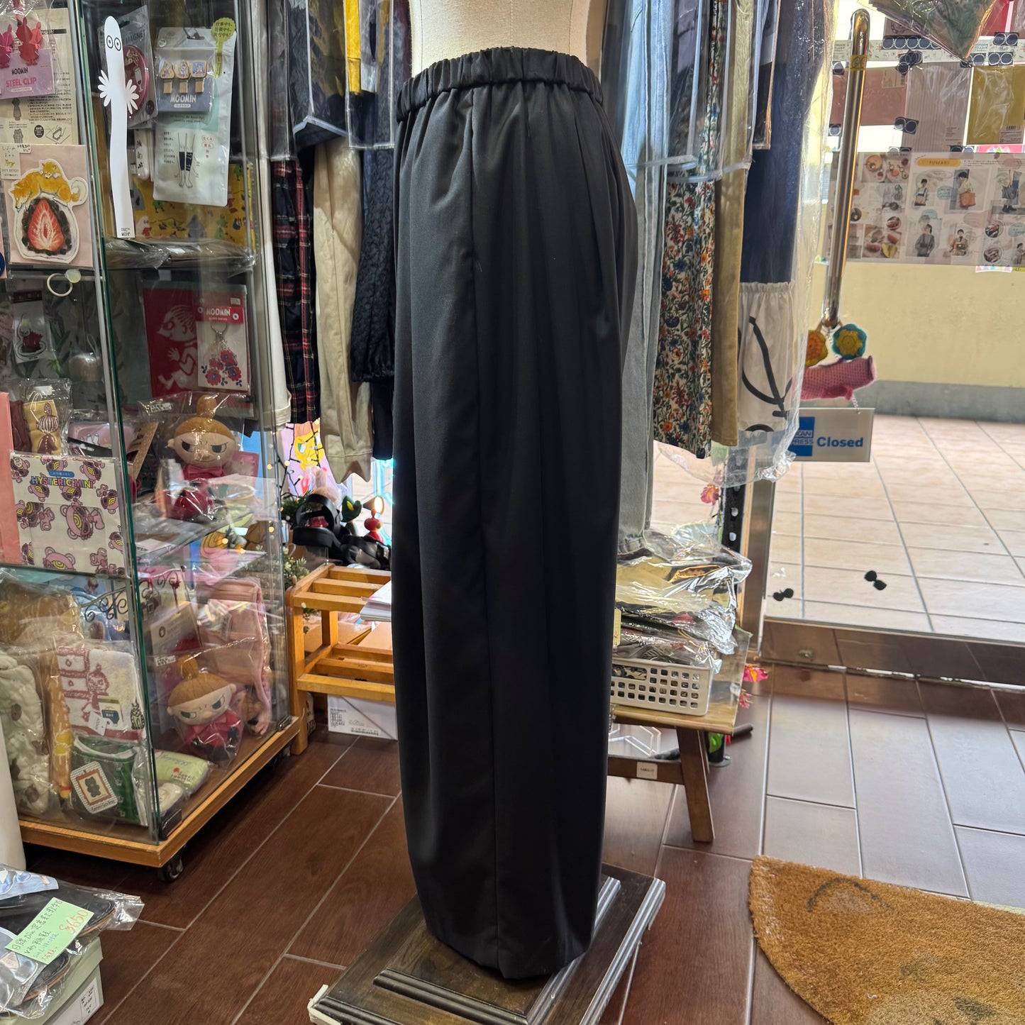Mizuiro Ind Black Pants, made in Japan