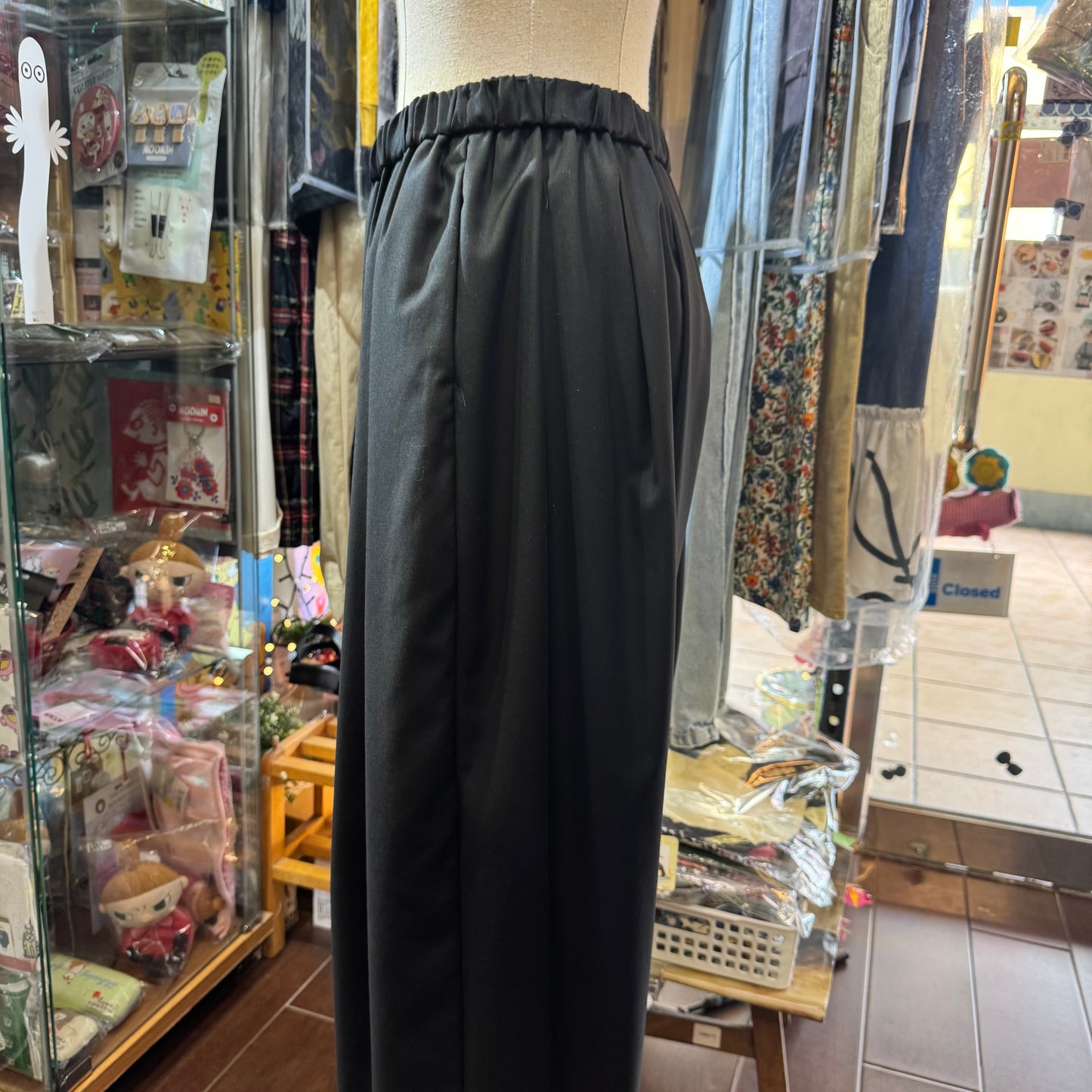Mizuiro Ind Black Pants, made in Japan