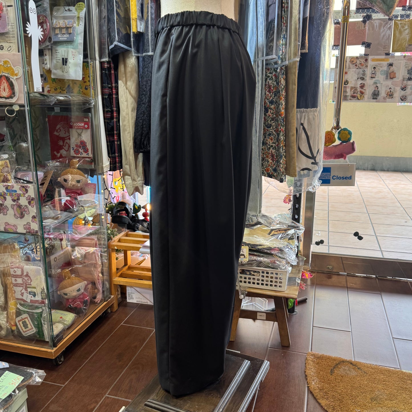Mizuiro Ind Black Pants, made in Japan