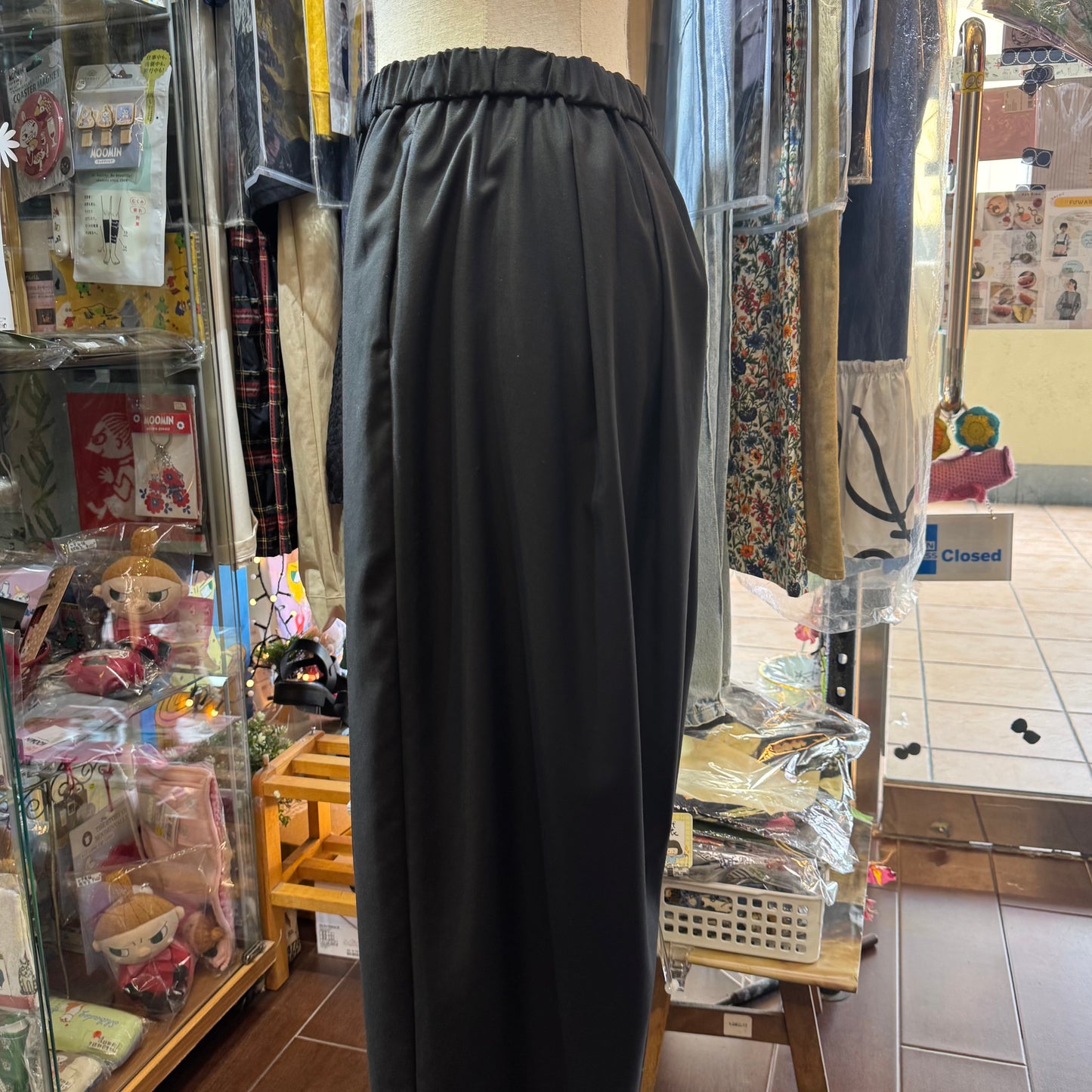 Mizuiro Ind Black Pants, made in Japan