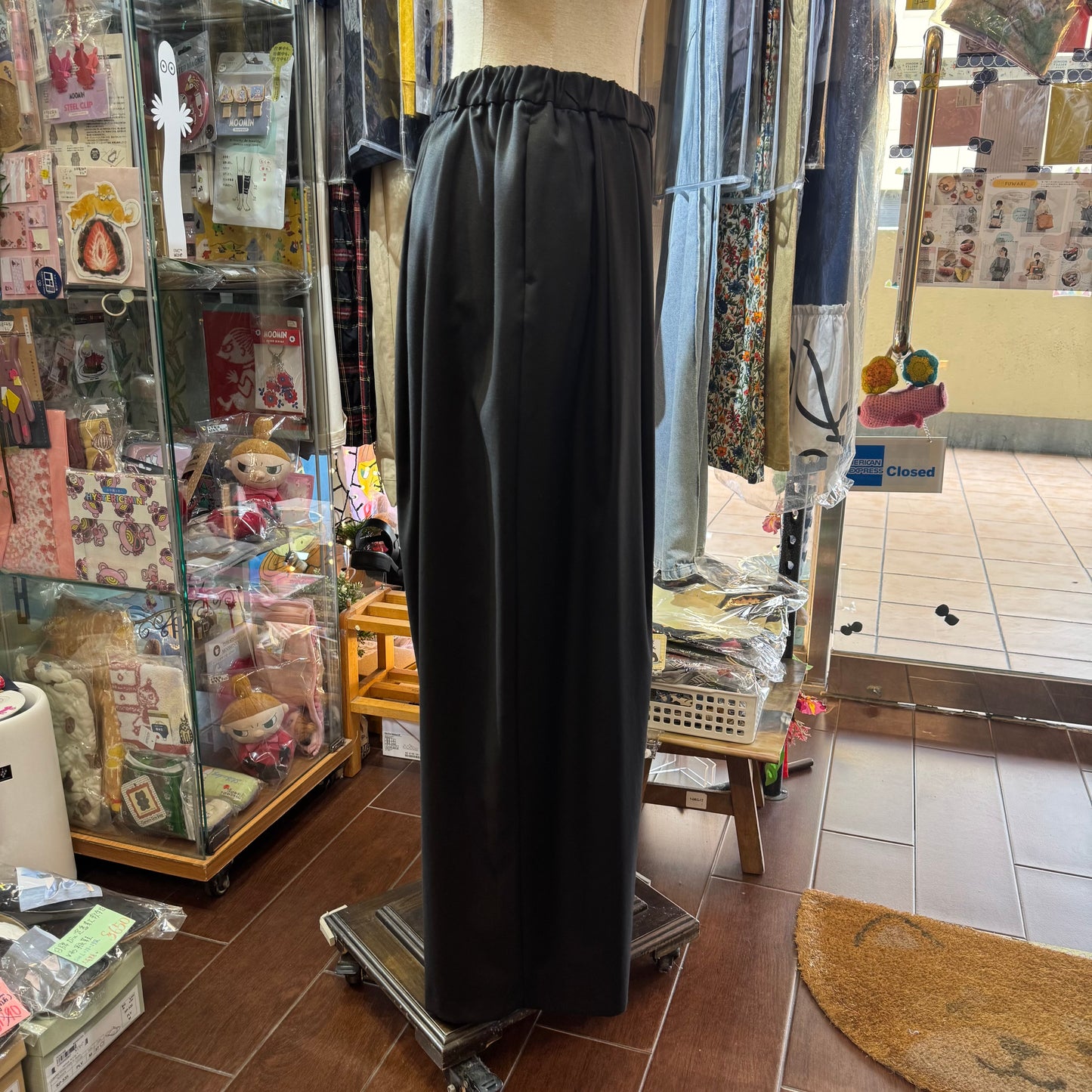 Mizuiro Ind Black Pants, made in Japan