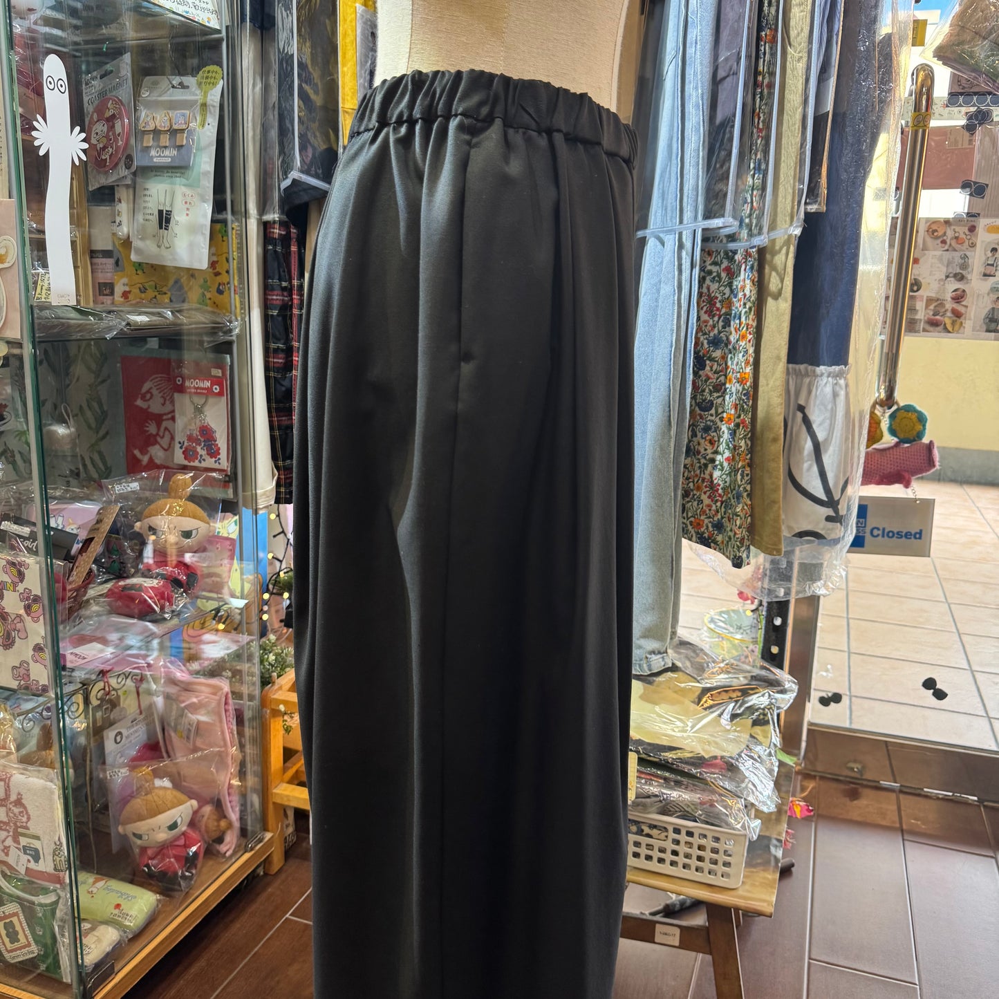 Mizuiro Ind Black Pants, made in Japan