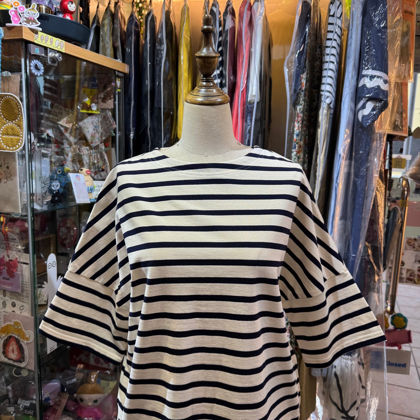 Vent d Ouest Striped T-shirt, made in Japan