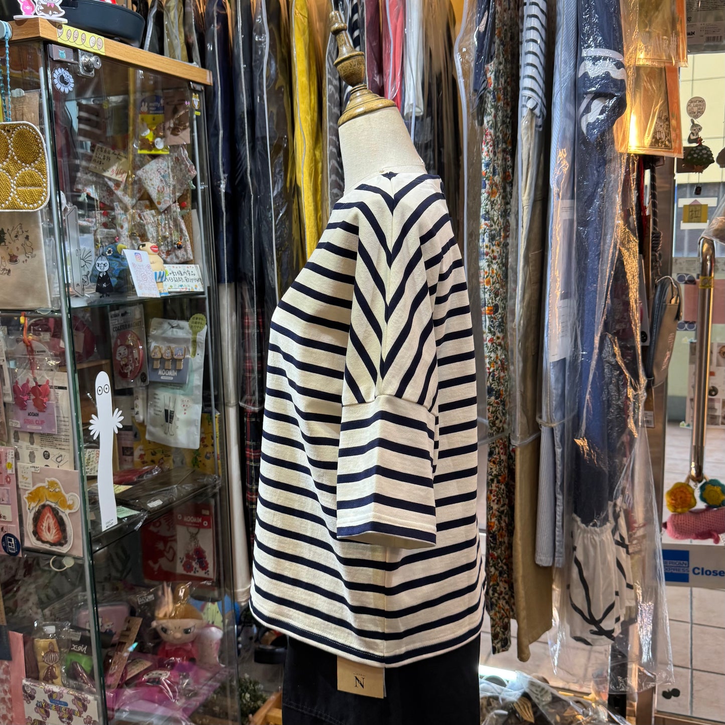 Vent d Ouest Striped T-shirt, made in Japan