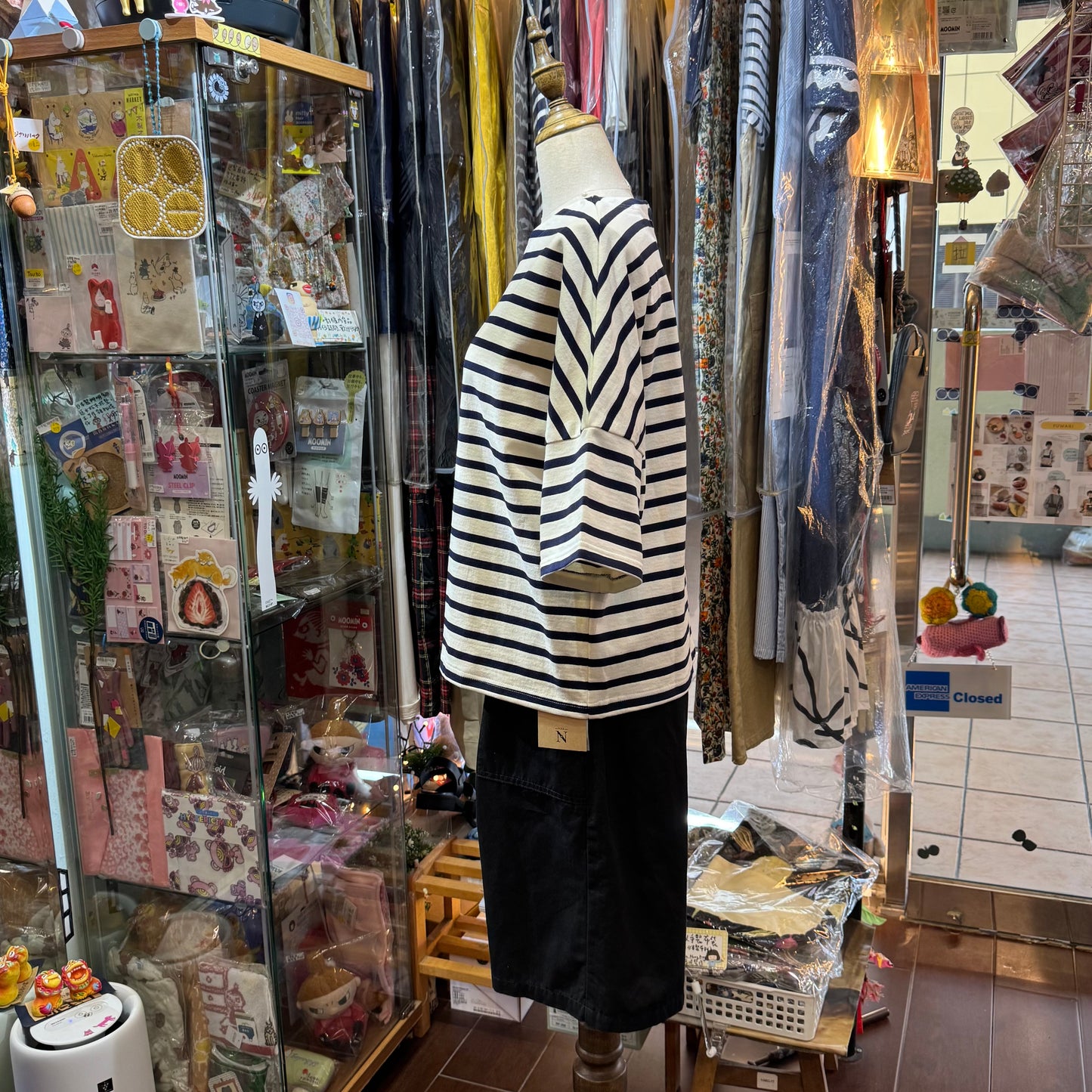 Vent d Ouest Striped T-shirt, made in Japan