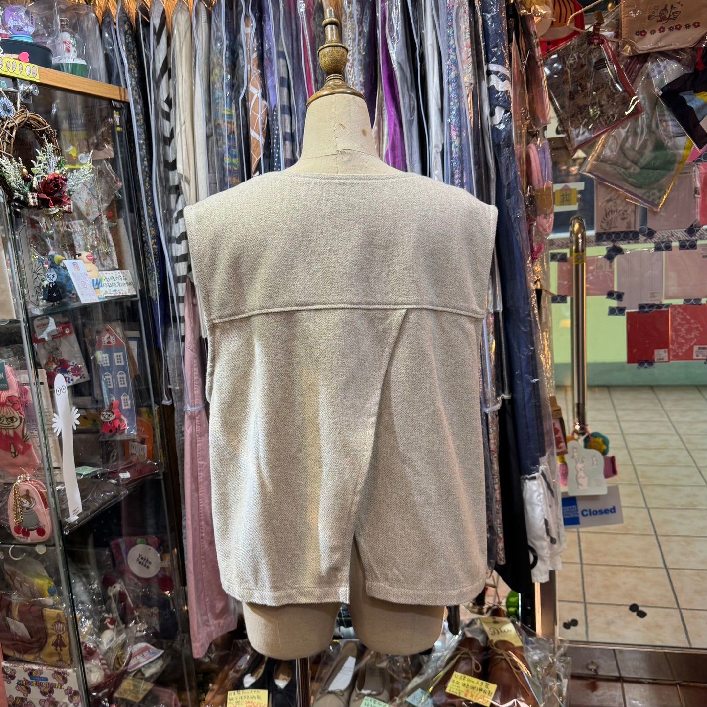 Sale- Ina Ivory Vest, made in Japan