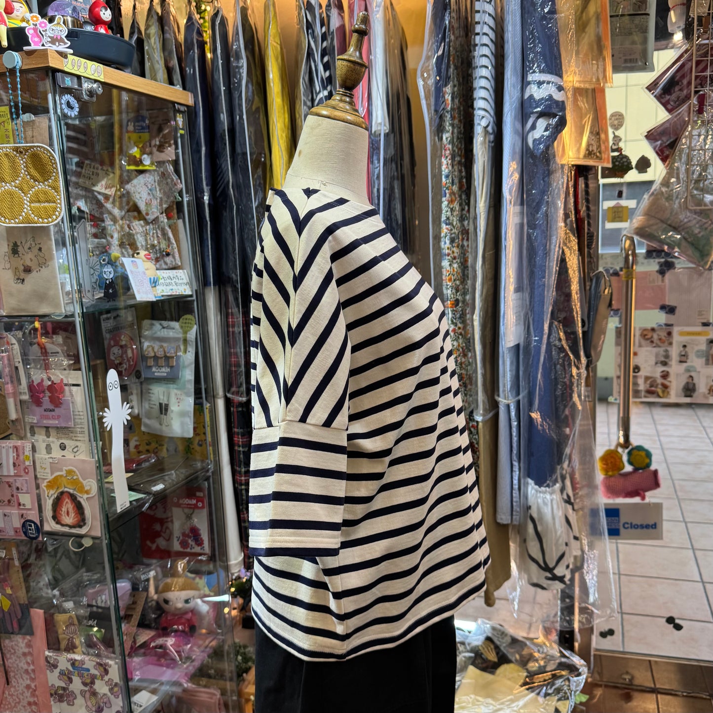 Vent d Ouest Striped T-shirt, made in Japan