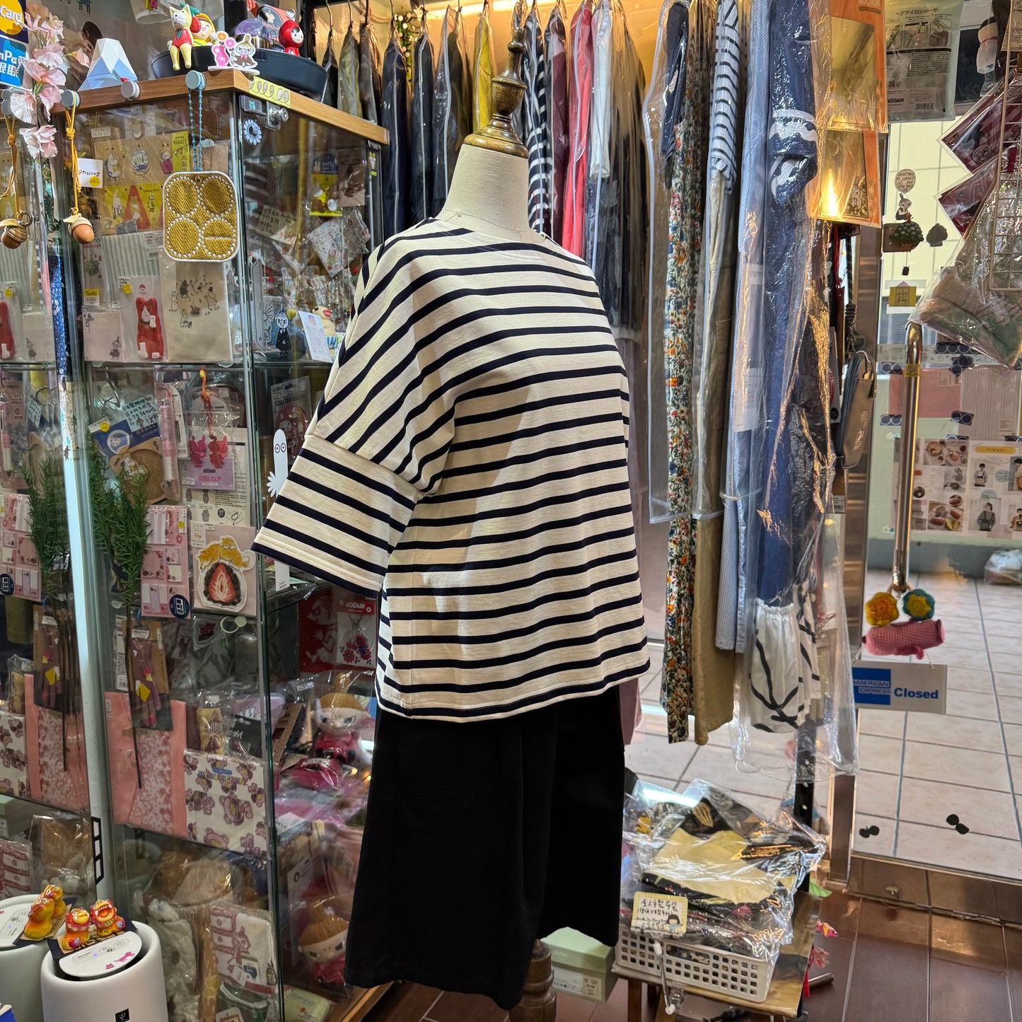 Vent d Ouest Striped T-shirt, made in Japan