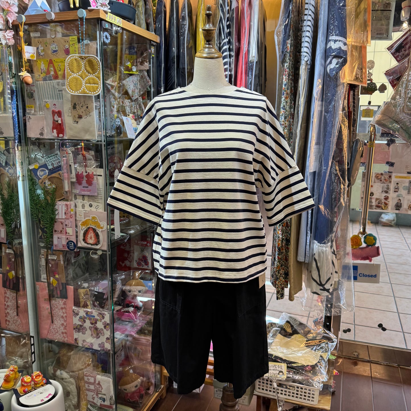 Vent d Ouest Striped T-shirt, made in Japan