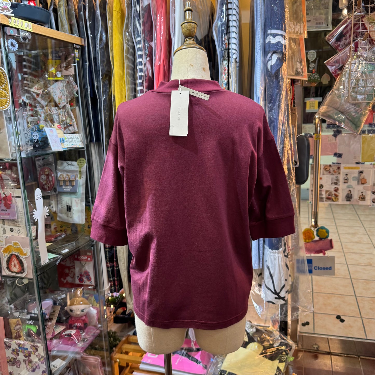 Sale- Diaries Wine Top, made in Japan