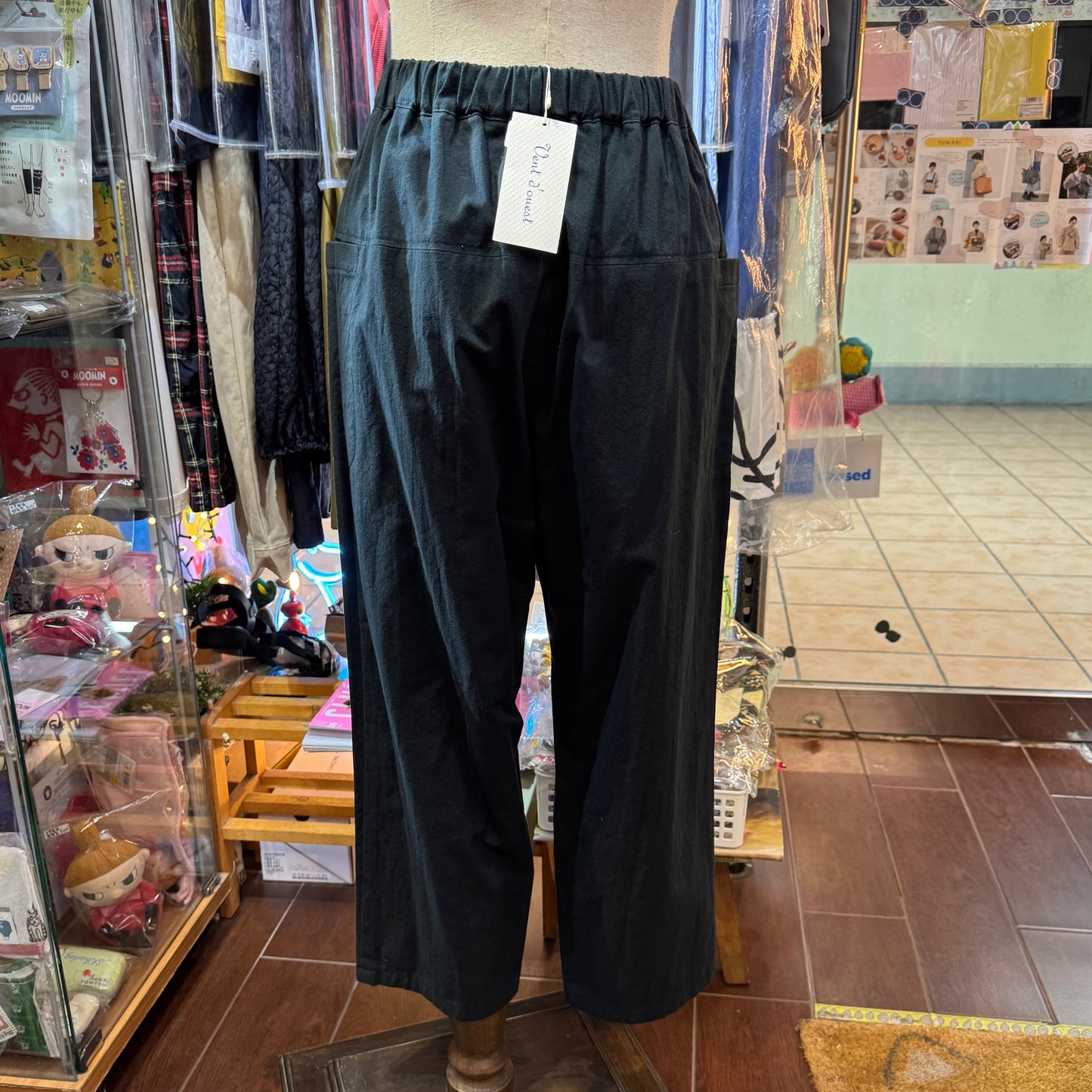 Vent d Ouest Navy Pants, made in Japan