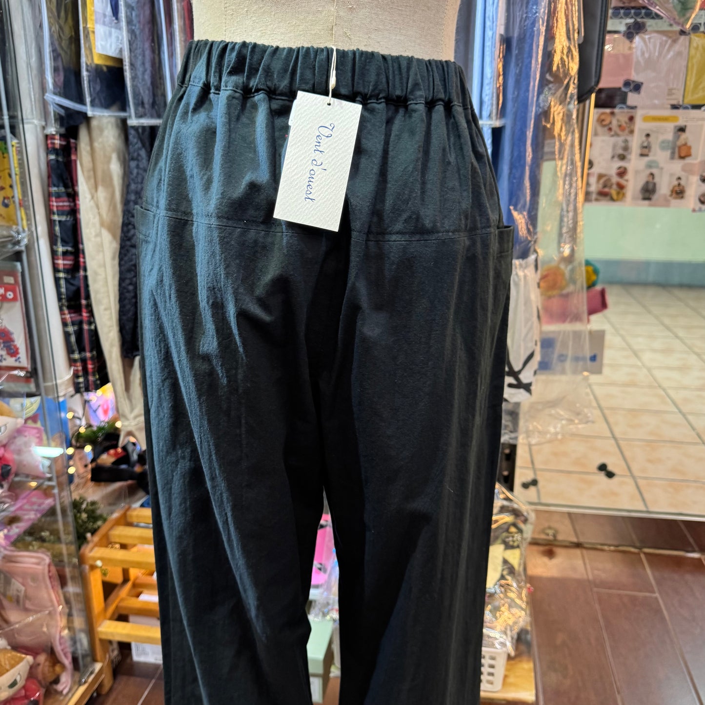 Vent d Ouest Navy Pants, made in Japan
