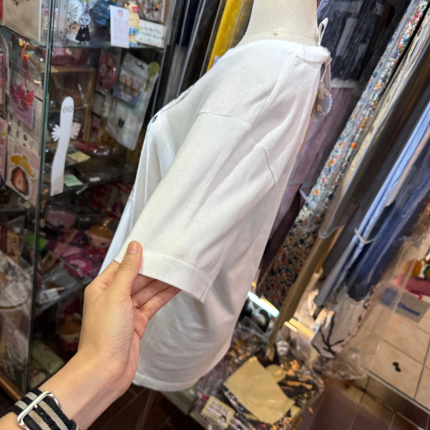 Haupia Rabbit EmbroideryT-shirt, 6 Colors, made in Japan
