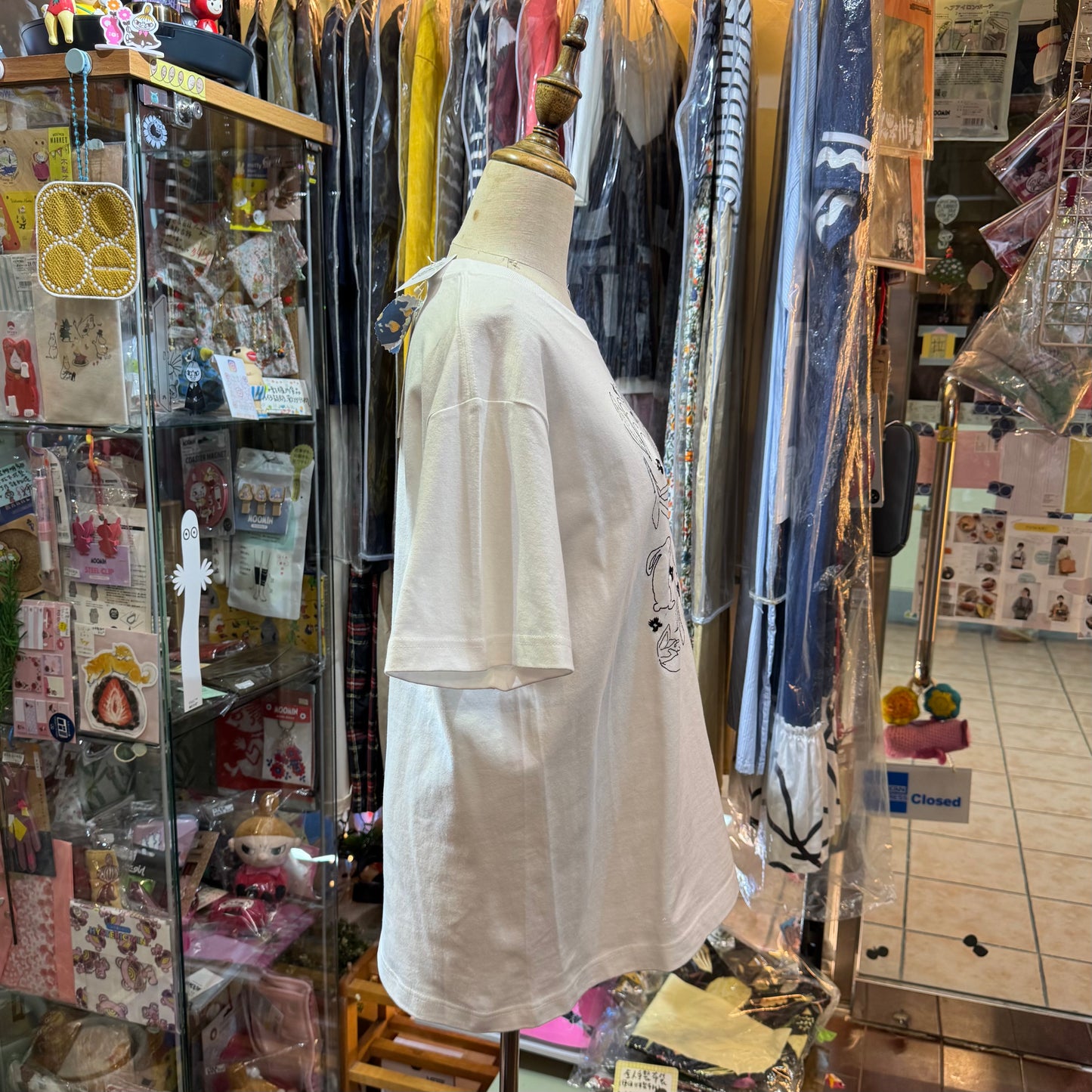 Haupia Rabbit EmbroideryT-shirt, 6 Colors, made in Japan