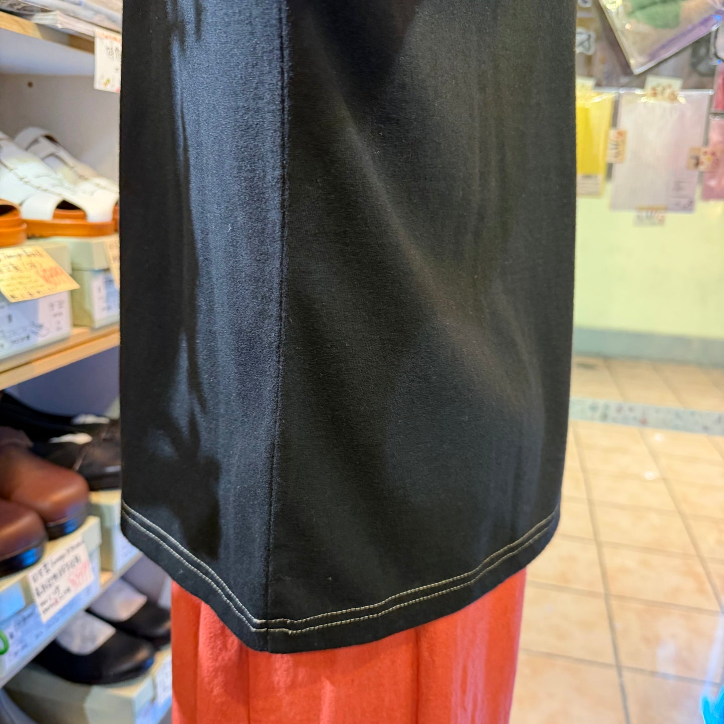 Laiterie Black T-shirt, made in Japan