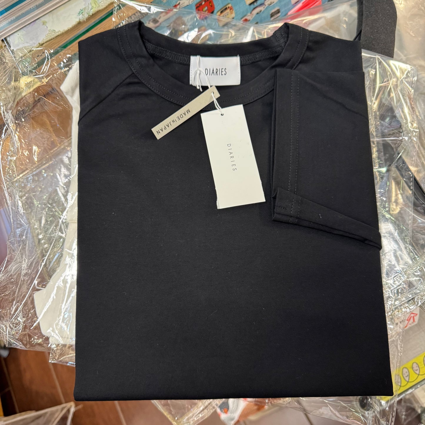 Diaries T-shirt, 2 Colors, made in Japan
