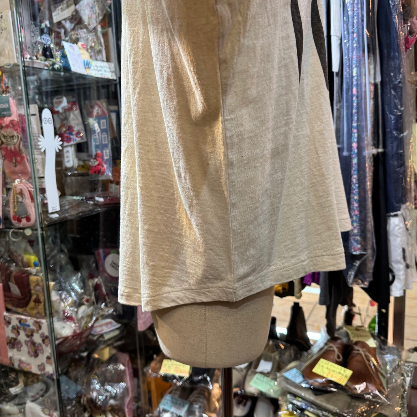 Sale- Tumugu MYSIG Ivory T-shirt, mde in Japan