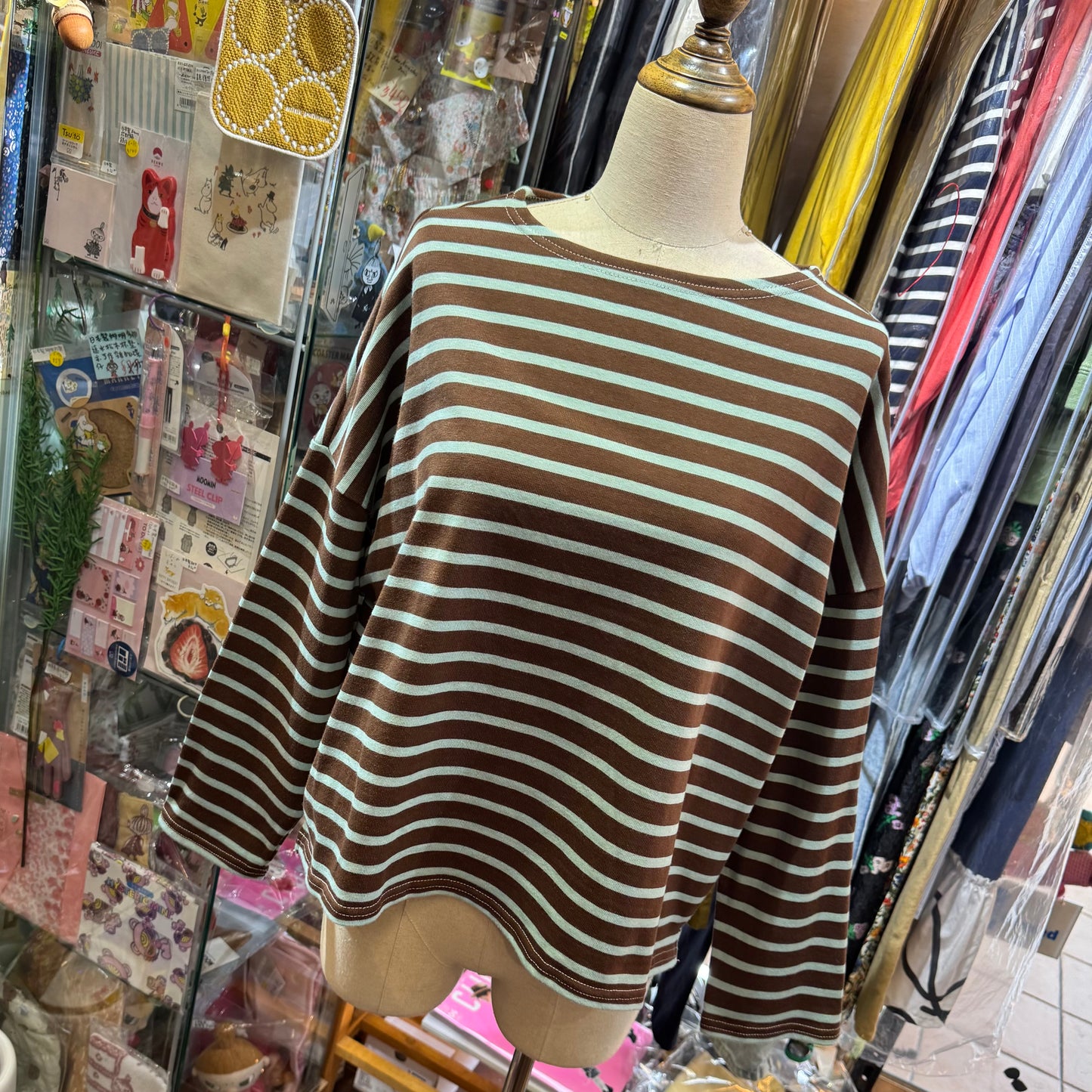 Pont de Chalons Striped Heart T-shirt, 2 Colors