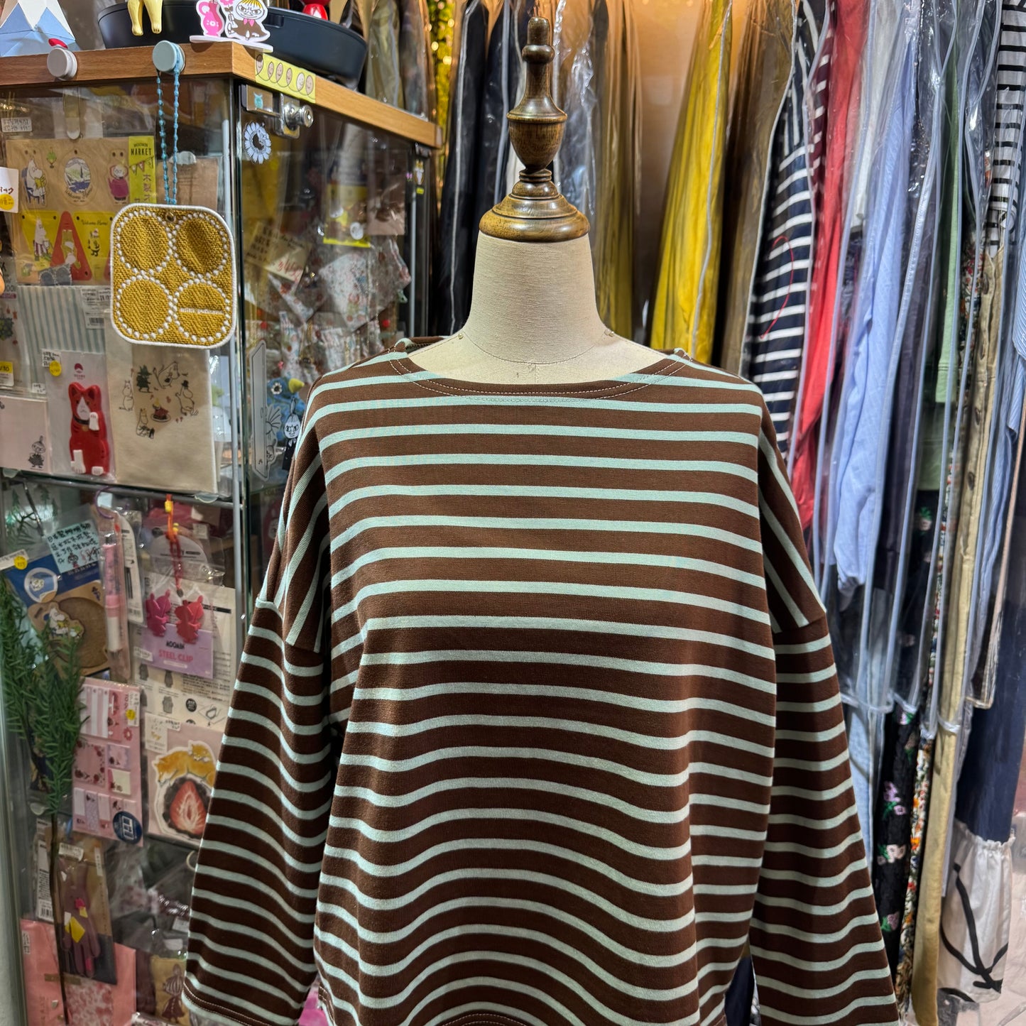 Pont de Chalons Striped Heart T-shirt, 2 Colors