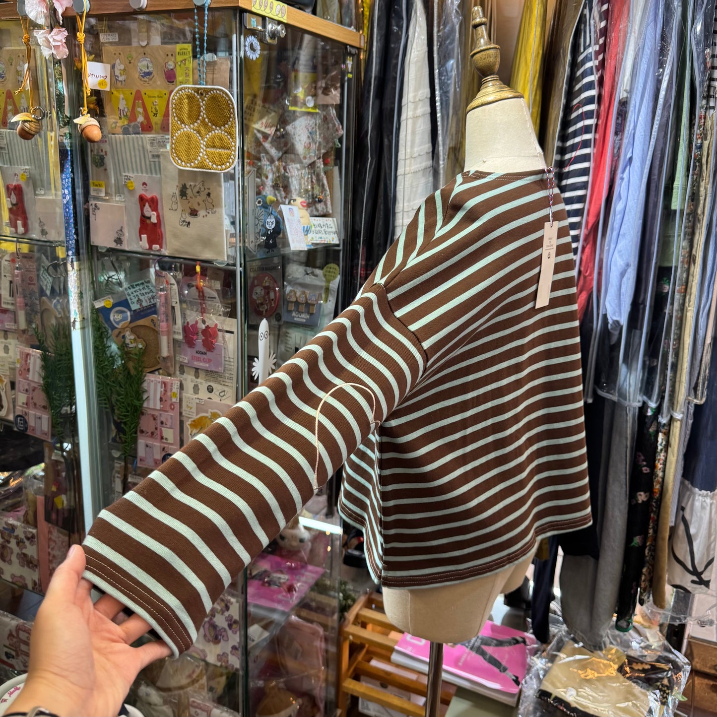 Pont de Chalons Striped Heart T-shirt, 2 Colors