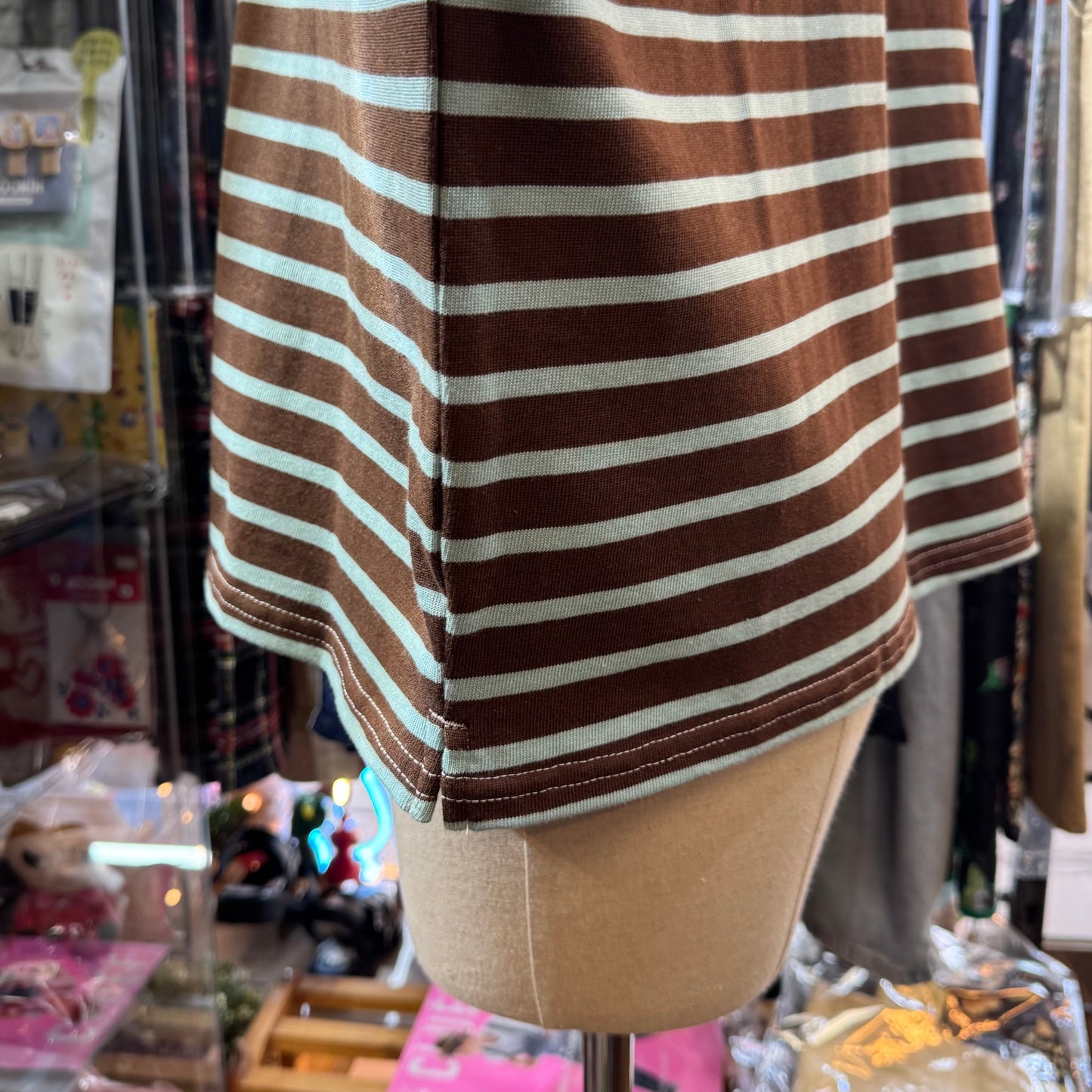 Pont de Chalons Striped Heart T-shirt, 2 Colors
