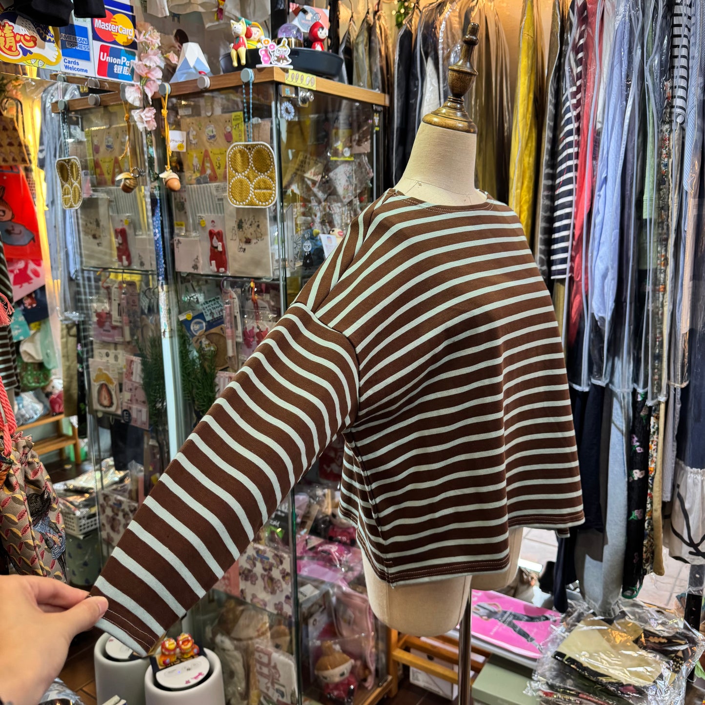 Pont de Chalons Striped Heart T-shirt, 2 Colors