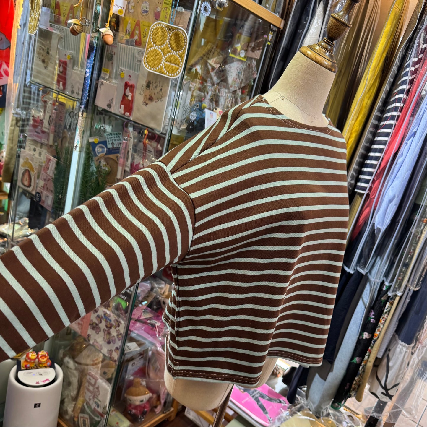 Pont de Chalons Striped Heart T-shirt, 2 Colors