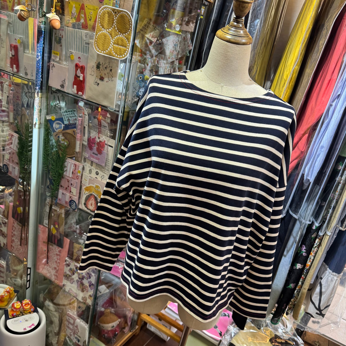 Pont de Chalons Striped Heart T-shirt, 2 Colors
