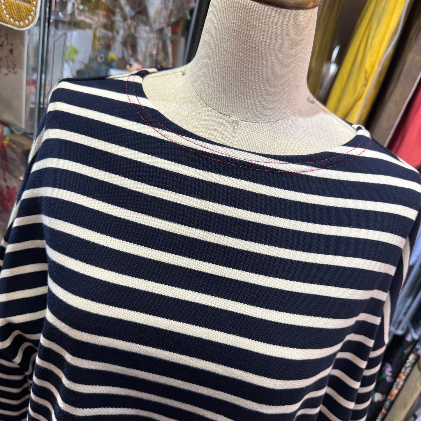 Pont de Chalons Striped Heart T-shirt, 2 Colors