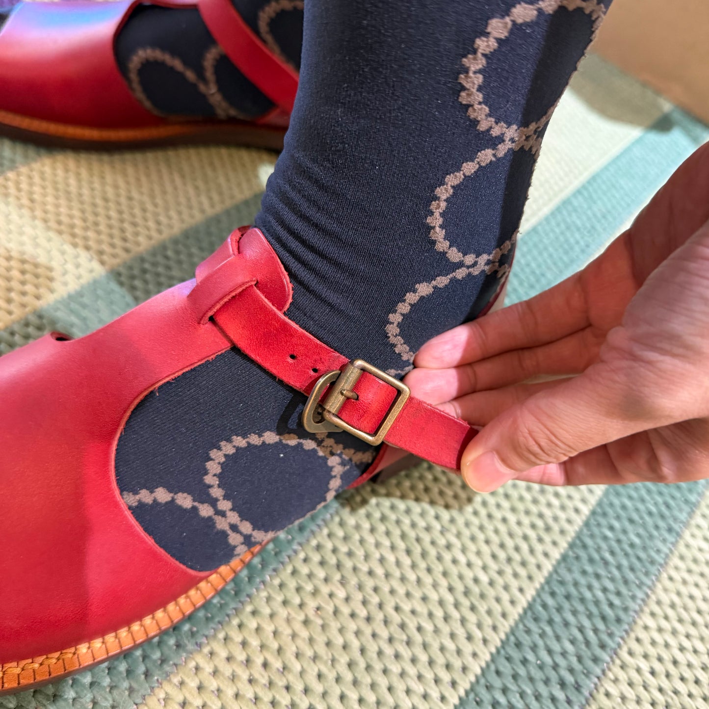 Sale- Mukava Leather Sandals, Vibram Sole, 2 Colors, made in Japan