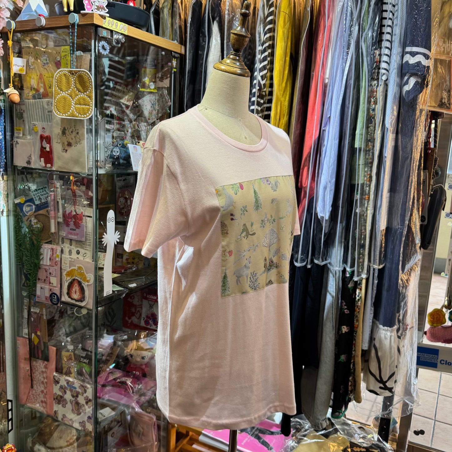 Haupia Animals T-shirt, 4 Colors, made in Japan
