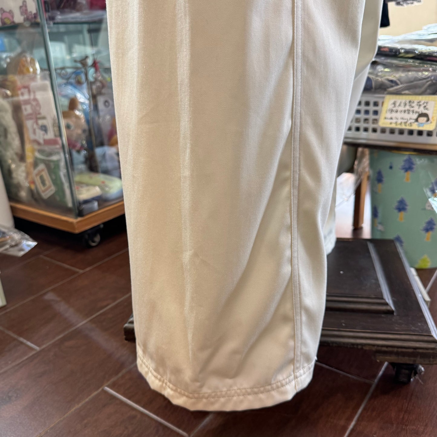 Midiumisolid Cotton Pants, 2 Colors, made in Japan
