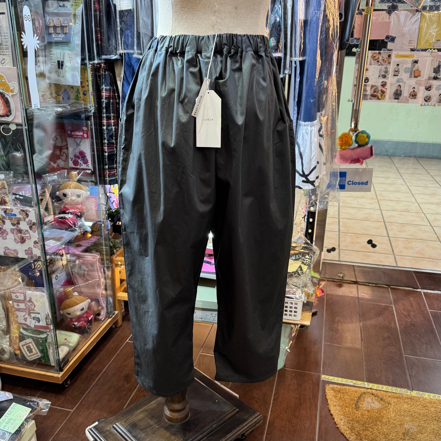 Lueuf Cropped Pants, 2 Colors, made in Japan