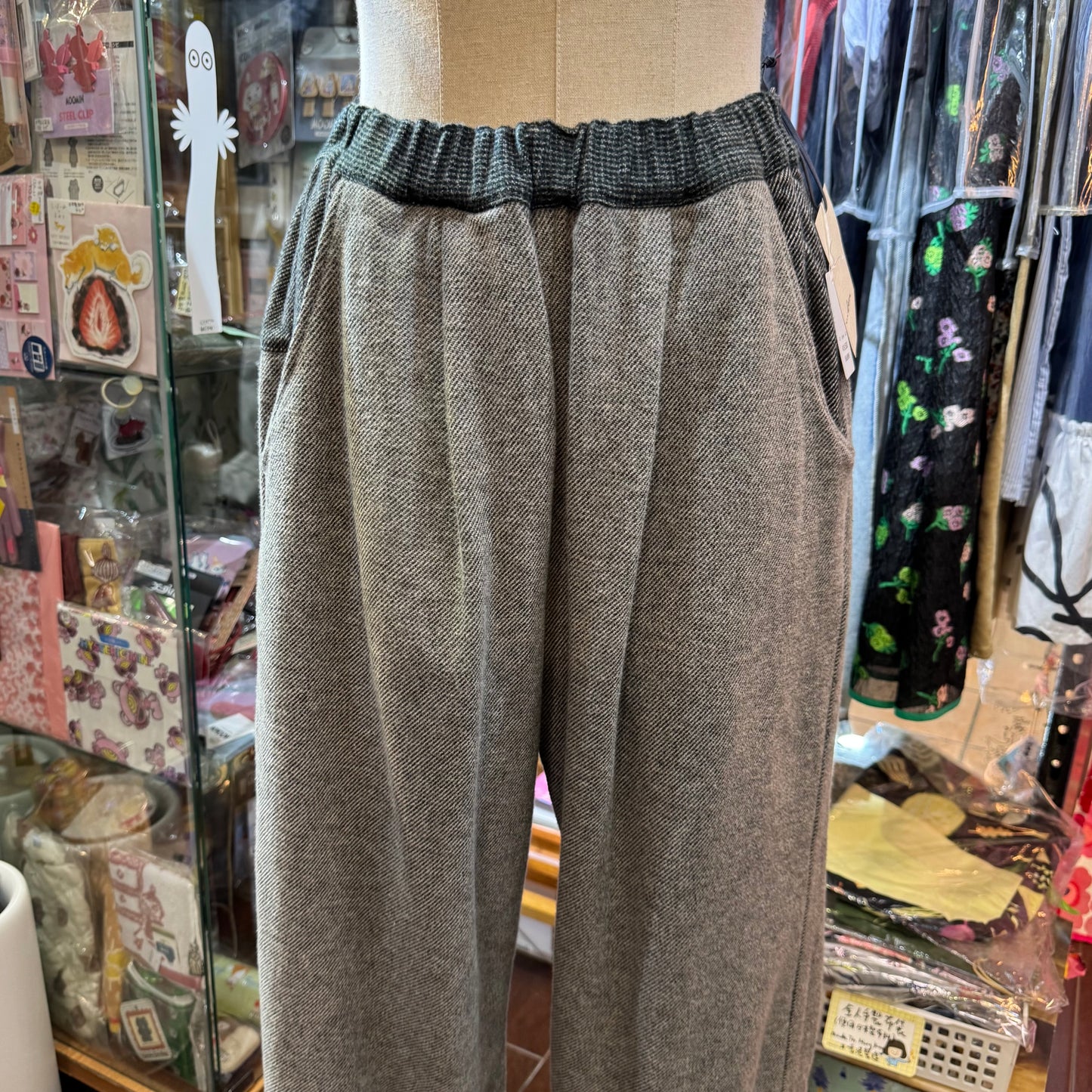 Oipeo Grey Pants, made in Japan