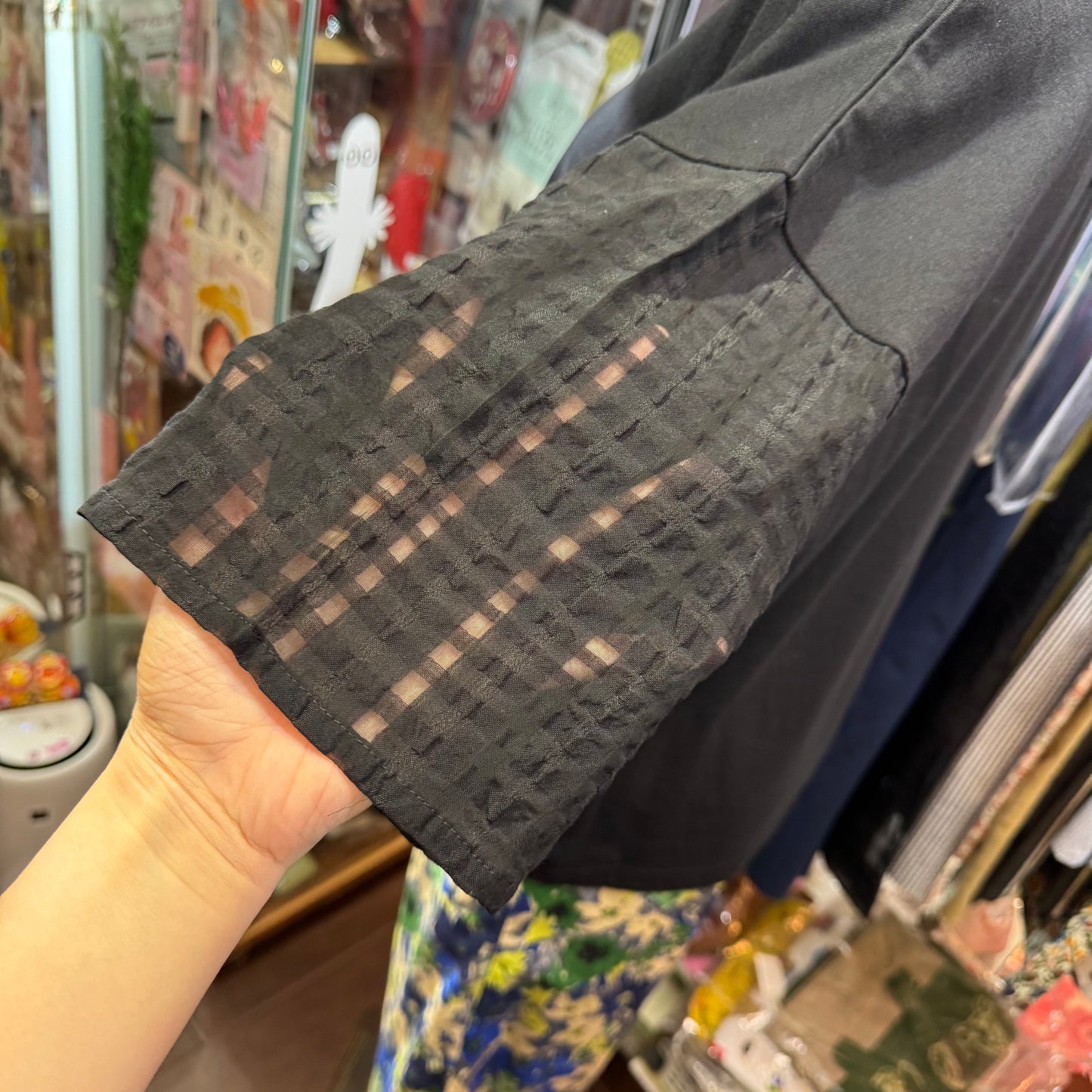 Nachukara Black T-shirt, made in Japan