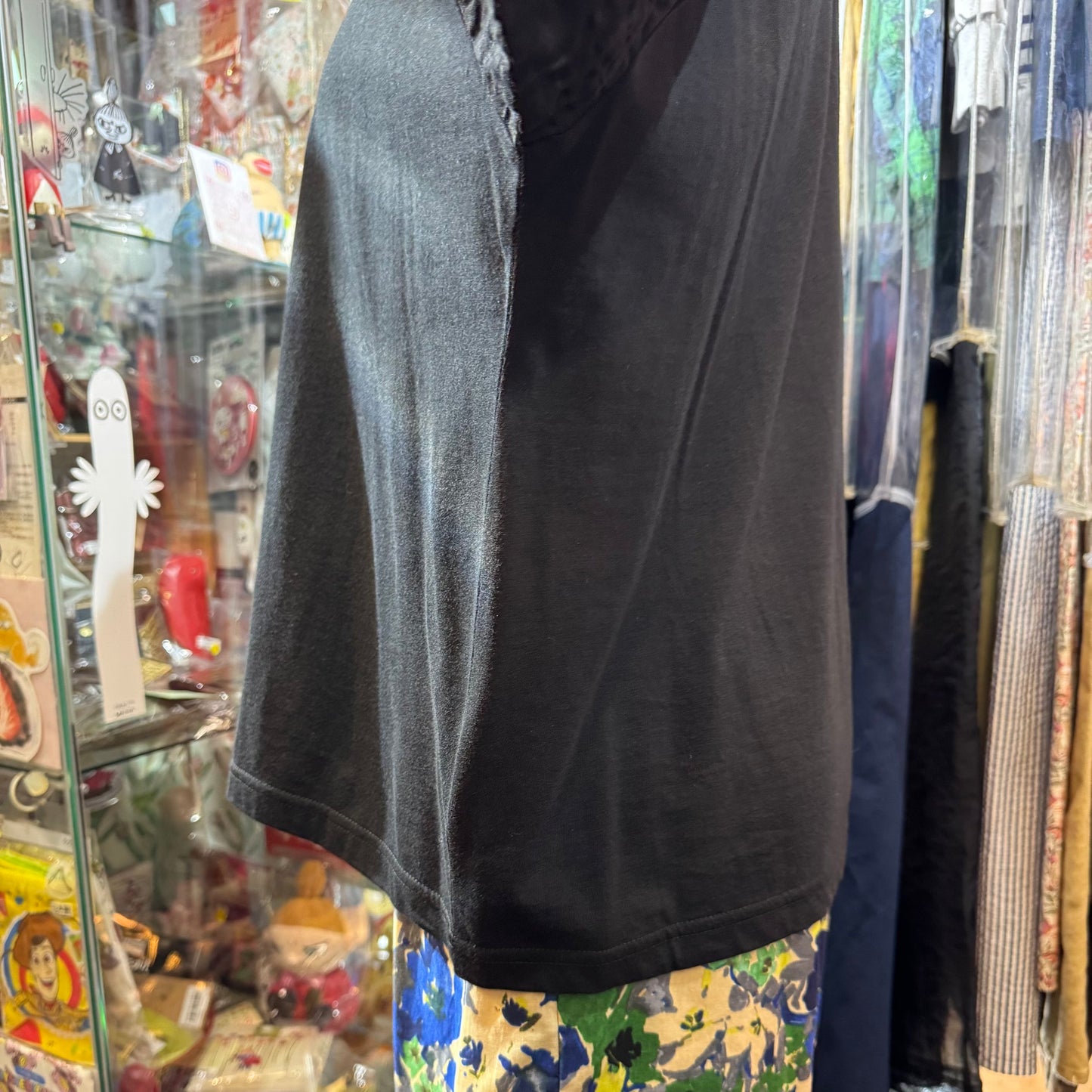 Nachukara Black T-shirt, made in Japan