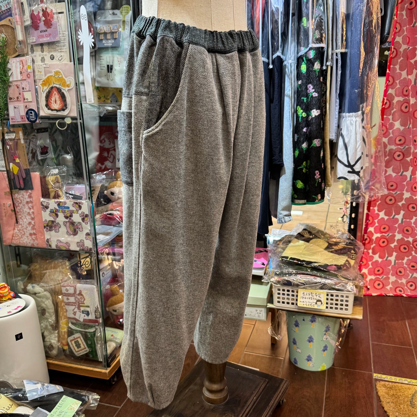 Oipeo Grey Pants, made in Japan