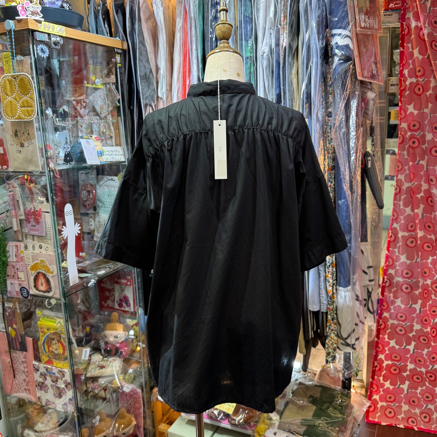 Ichi Black Shirt, made in Vietnam