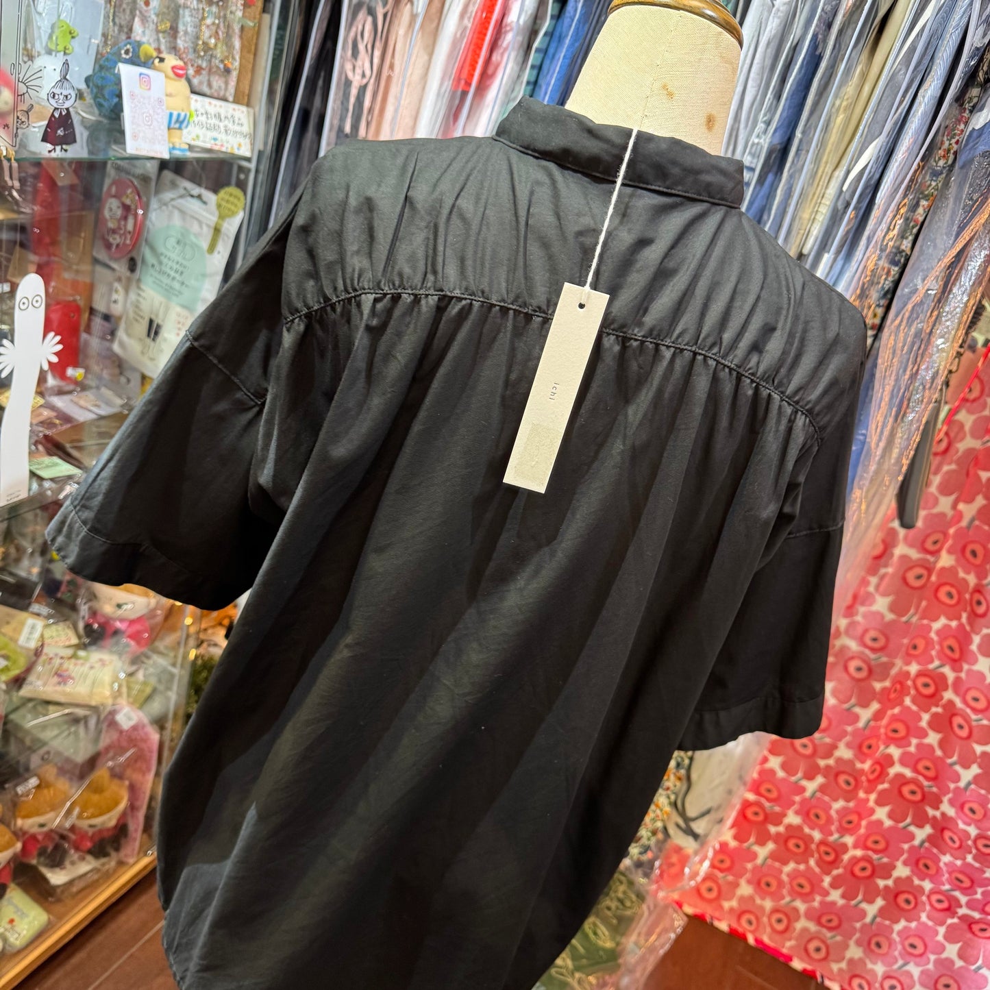 Ichi Black Shirt, made in Vietnam