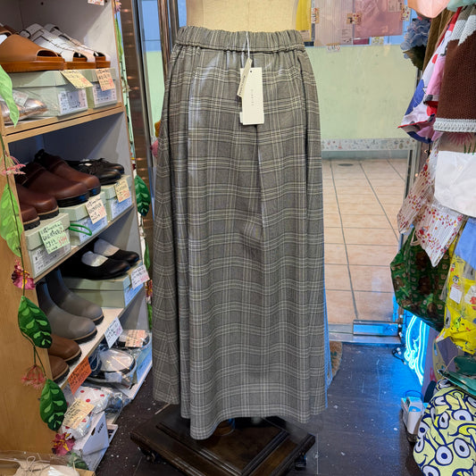 Diaries Checked Skirt, made in Japan